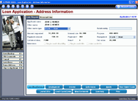 CU*BASE Lending Screen
