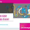 Don’t Miss CEO Strategies 2016!