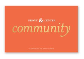 2016 Report to Owners