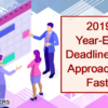 Don’t Forget, Your First Year-End Deadline is Friday, November 8