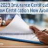 2022-2023 Insurance Certificate and Escrow Certification Now Available