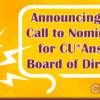 Announcing 2022 Call to Nominations for the CU*Answers Board of Directors!