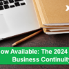 Now Available: The 2024 Xtend Business Continuity Plan