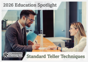 2026 Education Spotlight – Standard Teller Techniques