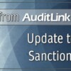 A Note from AuditLink: Update to OFAC Sanctions Lists