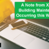 A Note from Xtend: Building Maintenance Occurring this Weekend