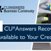 FREE! CU*Answers Recovery Test Reports Available to Your Credit Union