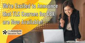 We’re Excited to Announce that TLC Courses for CBX are Now Available!