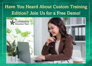 Have You Heard About Custom Training Edition?  Join Us for a Free Demo!