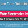 Time to Vote in the 2017 Elections!