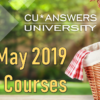 Take a Look at the CU*Answers University Courses for May!