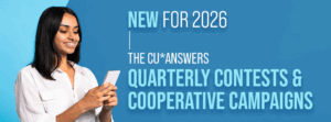 New for 2026: The CU*Answers Quarterly Contests & Cooperative Campaigns