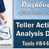 Jump into a Dashboard Dive: Teller Activity Analysis Dashboards