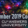 Take a Look at the CU*Answers University Courses for December!