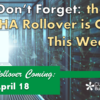 Don’t Forget: the Next HA Rollover is Coming this Weekend!