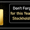 Don’t Forget to Register for this Year’s All-Digital Stockholders Meeting!
