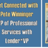 Get Connected with Pete Winninger