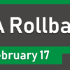 Rollback from HA Scheduled for Sunday Morning, 2/17/2019