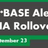 CU*BASE HA Rollover Updates for September 23