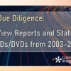 Imaging Due Diligence: Can You View Reports and Statements on Your CDs/DVDs from 2003 – 2013?
