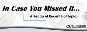 In Case You Missed It – Late March 2025