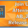 Join Us this Afternoon for AB_21.12 Analytics Booth Release Training!