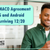 Updated MACO Agreement for iOS and Android Apps Arriving 12/20