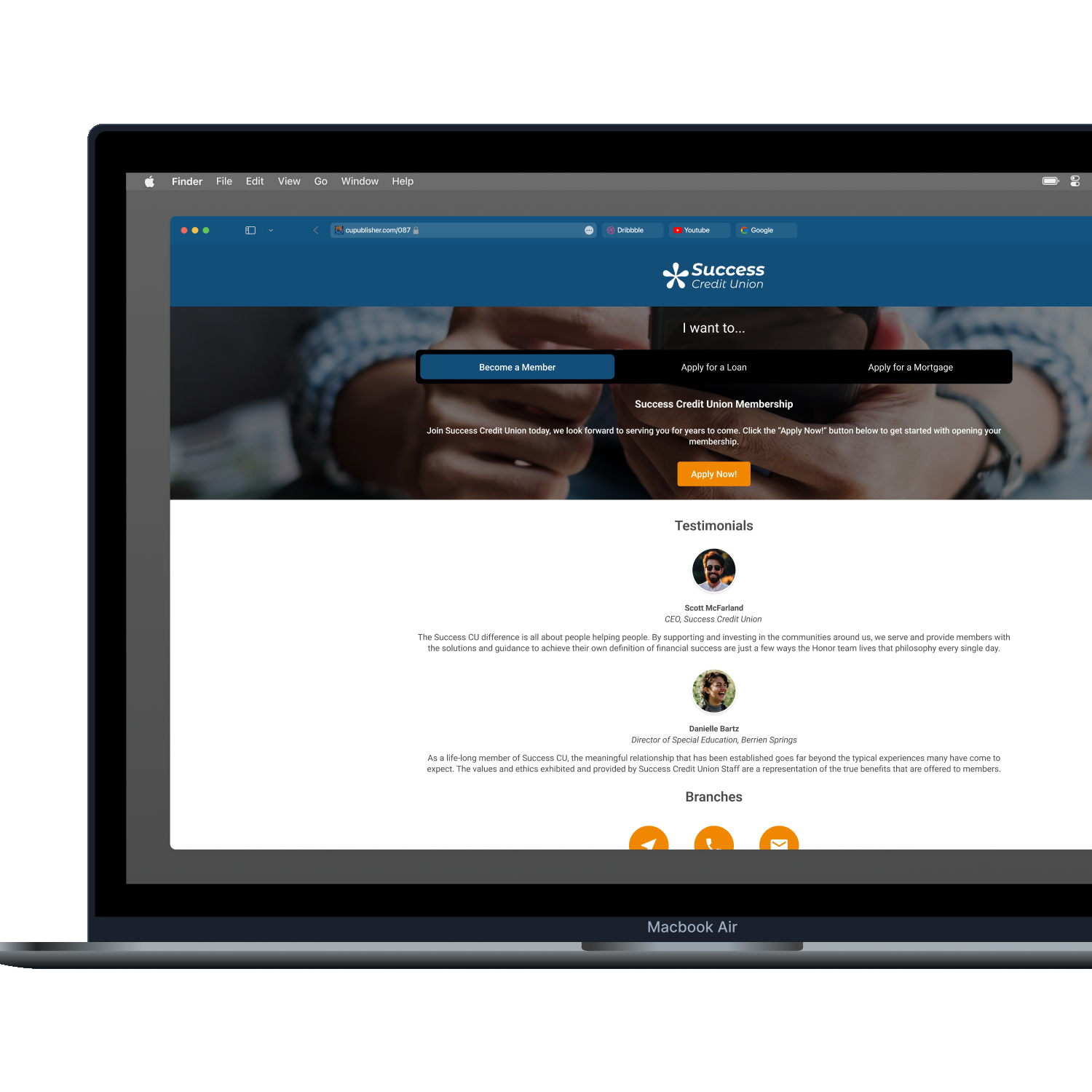 Success Credit Union MOP site