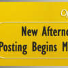 New Afternoon ACH Posting Begins March 19
