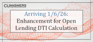 Arriving 1/6: Enhancement for Open Lending DTI Calculation