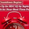 The Countdown Begins: Sign Up for RDC IQ by September 30th for Near-Real-Time Posting