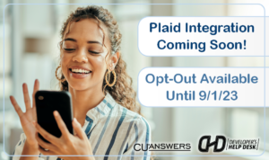 Plaid Integration Coming Soon! Opt-Out Available Until 9/1/23