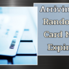 Arriving in October: Randomization for Card Numbers and Expiration Dates