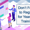 Don’t Forget to Register for Year-End Training!