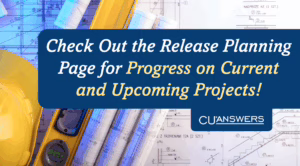 Check Out the Release Planning Page for Progress on Current and Upcoming Projects!