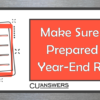 Self-Processing Credit Unions: Get Ready for the Year-End Release