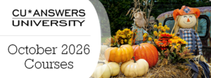 Take a Look at the CU*Answers University Courses for October!
