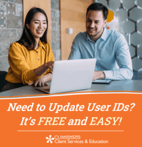 Need to Update User IDs? It’s FREE and Easy!