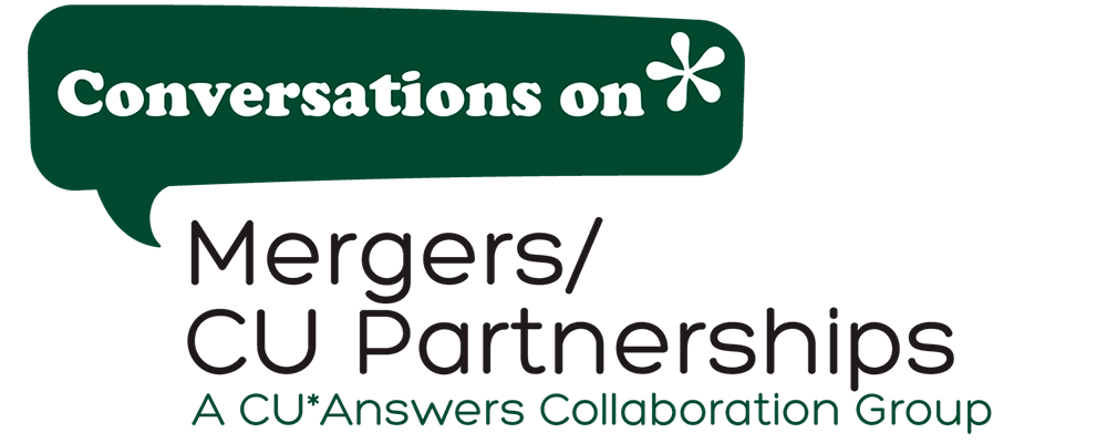 conversations on mergers/cu partnerships