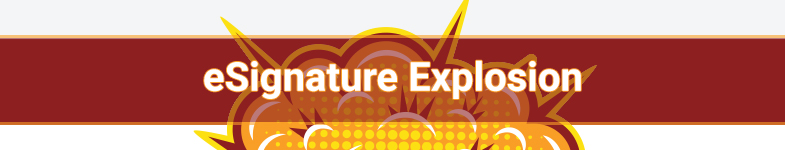 eSignature Explosion - contest banner image