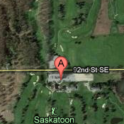 Google Maps Directions to Saskatoon Golf Club